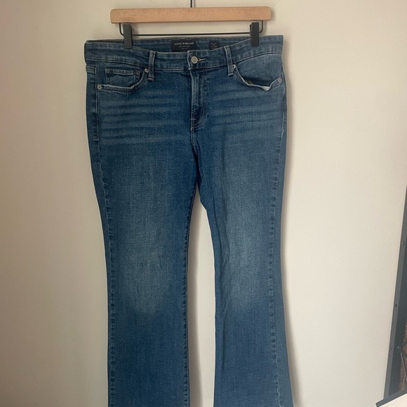 Lucky Brand Blue Sweet Boot Jeans Size 14 - Picture 1 of 7
